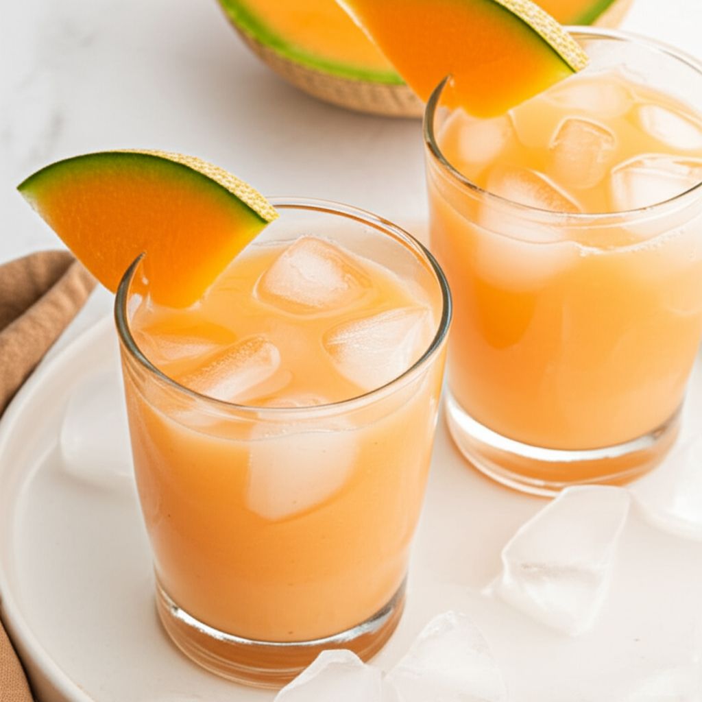 Agua de Melon (Cantaloupe Juice)