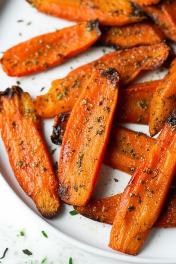 Air-Fried Carrot Chips