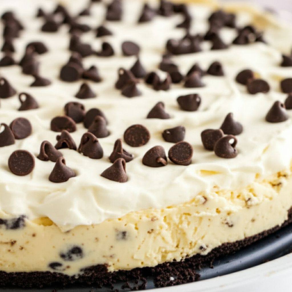Baileys Chocolate Chip Cheesecake