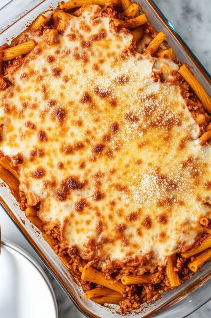 Baked Ziti with Ground Turkey