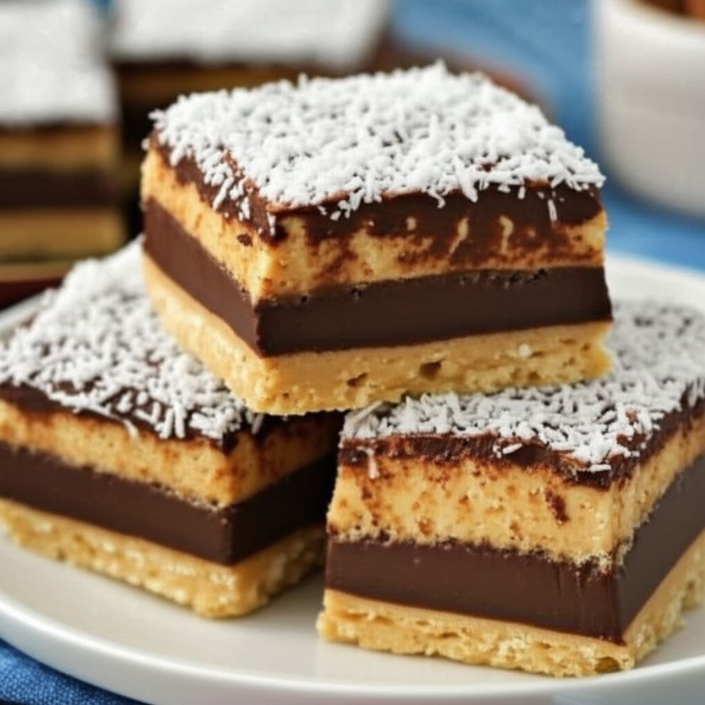 Baked-Bottom Nanaimo Bars