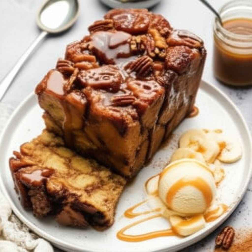 Bananas Foster Monkey Bread