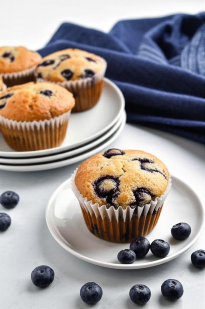 Best Lactose Free Blueberry Muffins