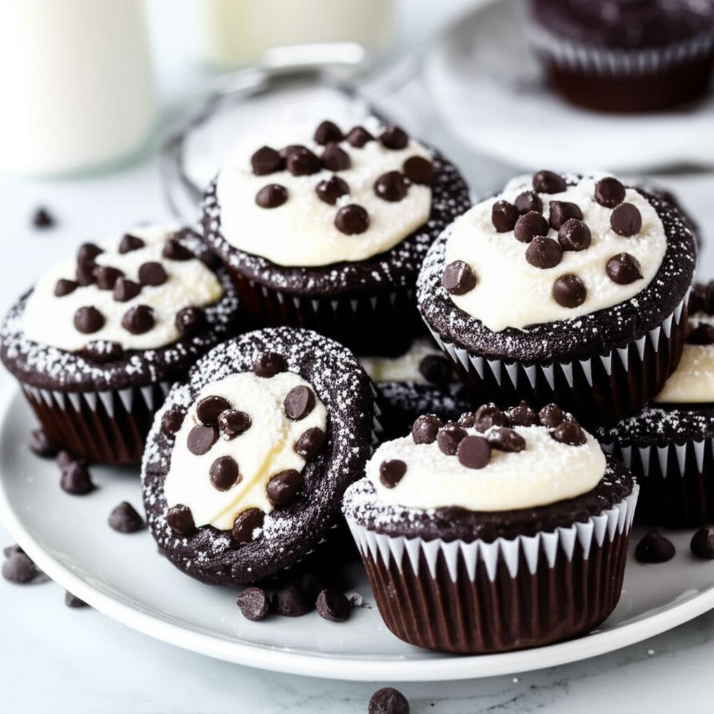 Black Bottom Cupcakes