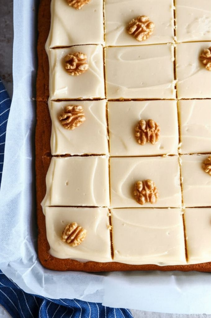 Brown Butter Carrot Sheet Cake with Brown Butter-Cream Cheese Frosting