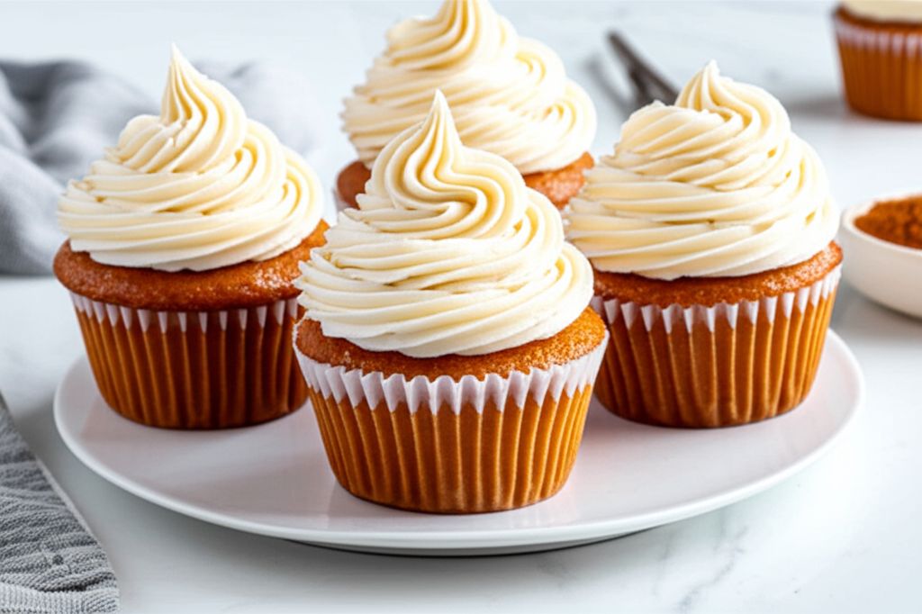 Candied Yam Cupcakes