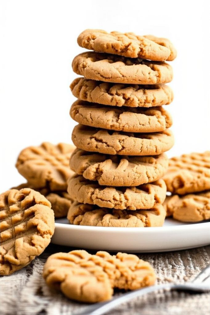 Chewy Peanut Butter Cookies