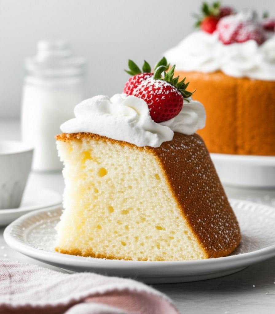 Chocolate Angel Food Cake I