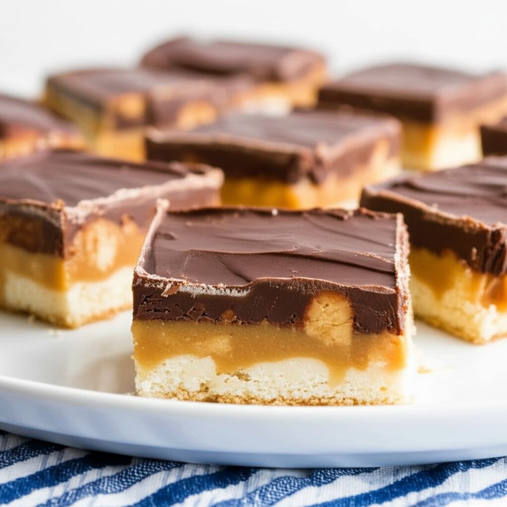 Chocolate Caramel Commotion Bars