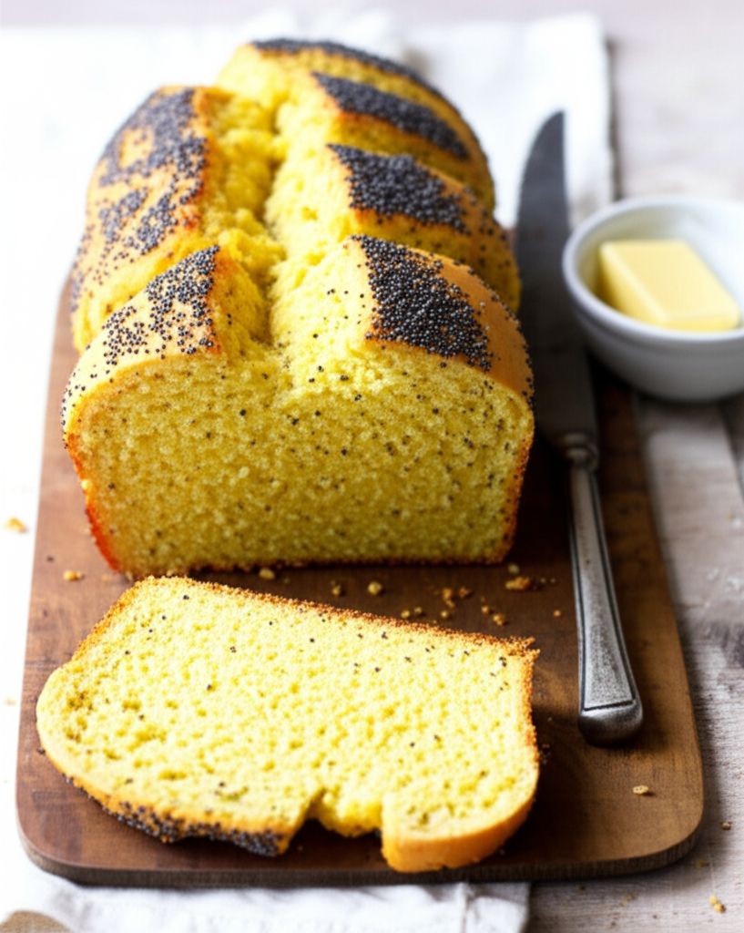 Corn and Poppy Seed Loaf