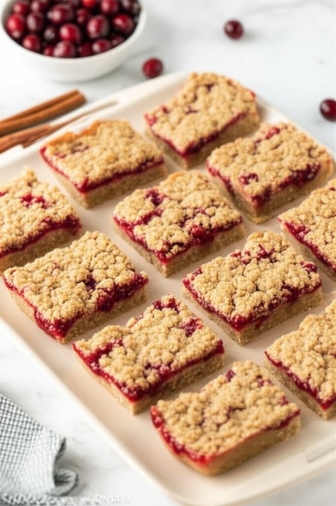 Cranberry Oat Bars