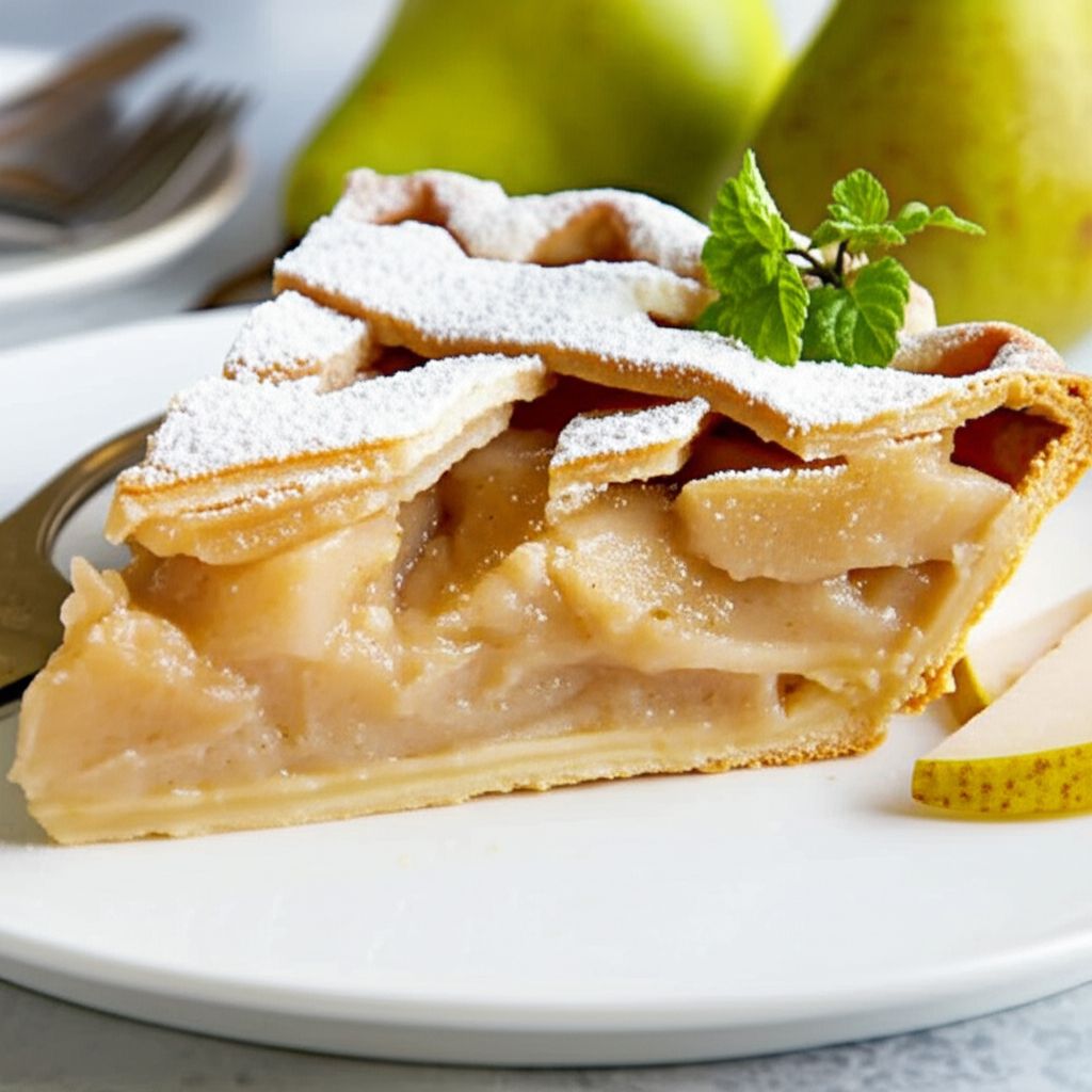 Creamy Pear Pie