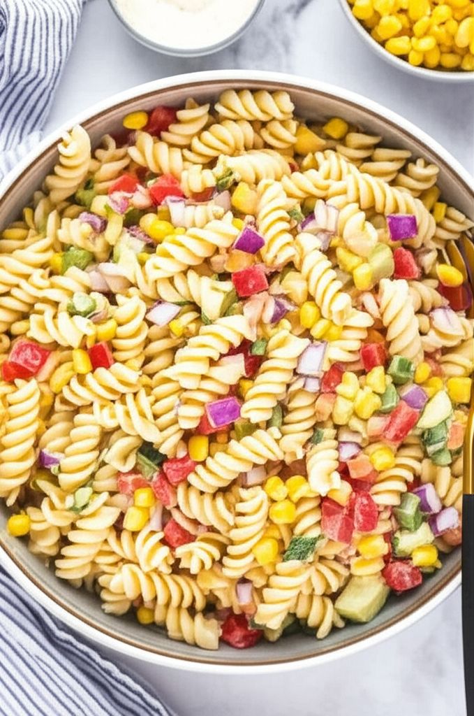 Creamy Vegan Pasta Salad