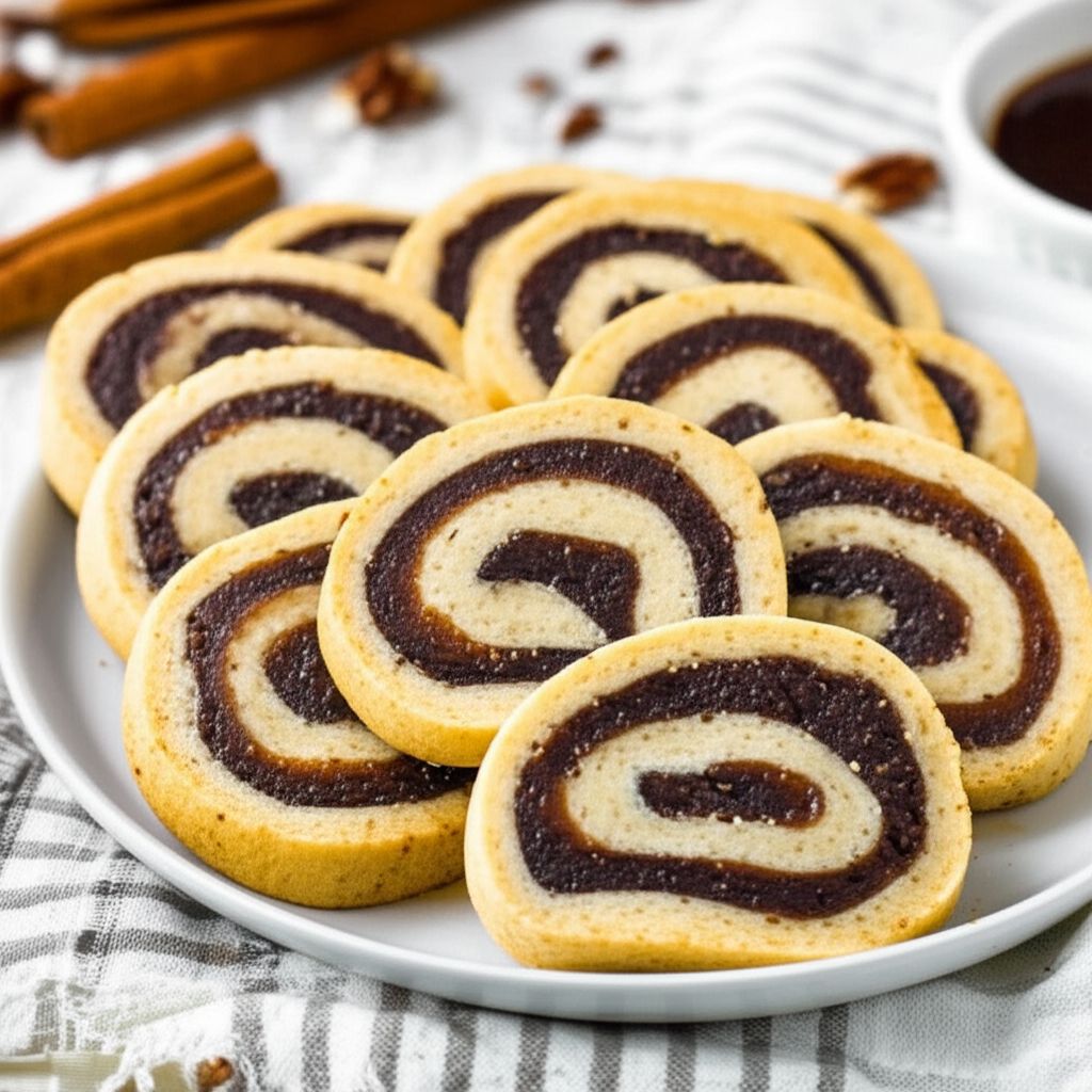 Date Nut Pinwheel Cookies II