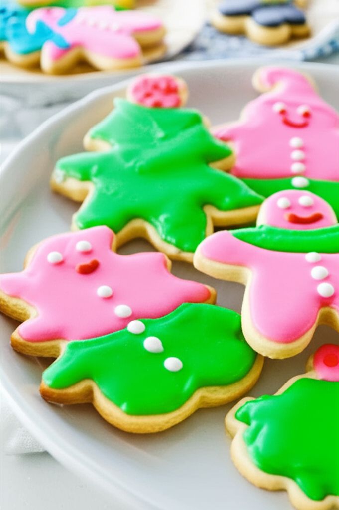 Delilah's Frosted Cut-Out Sugar Cookies
