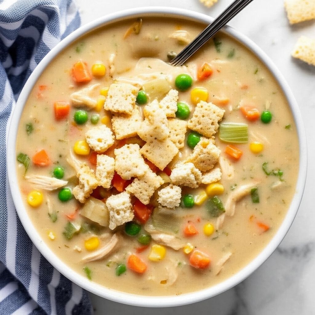 Easy Chicken Pot Pie Soup