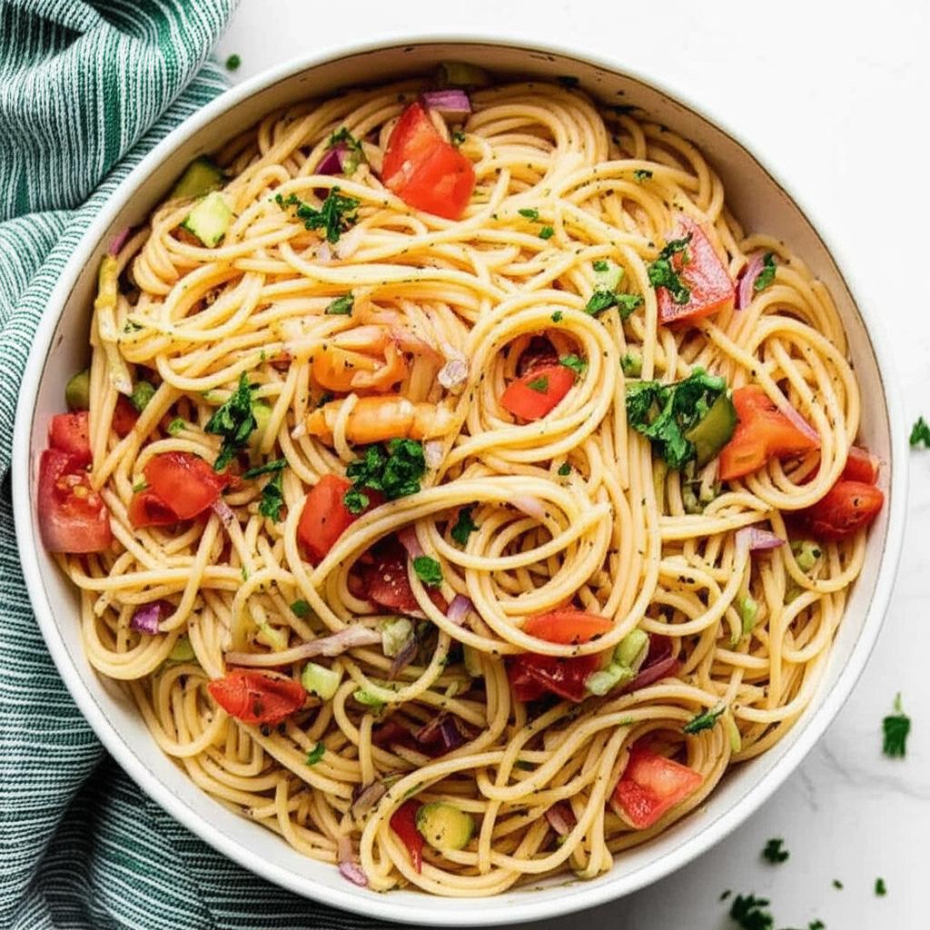 Easy Spaghetti Salad