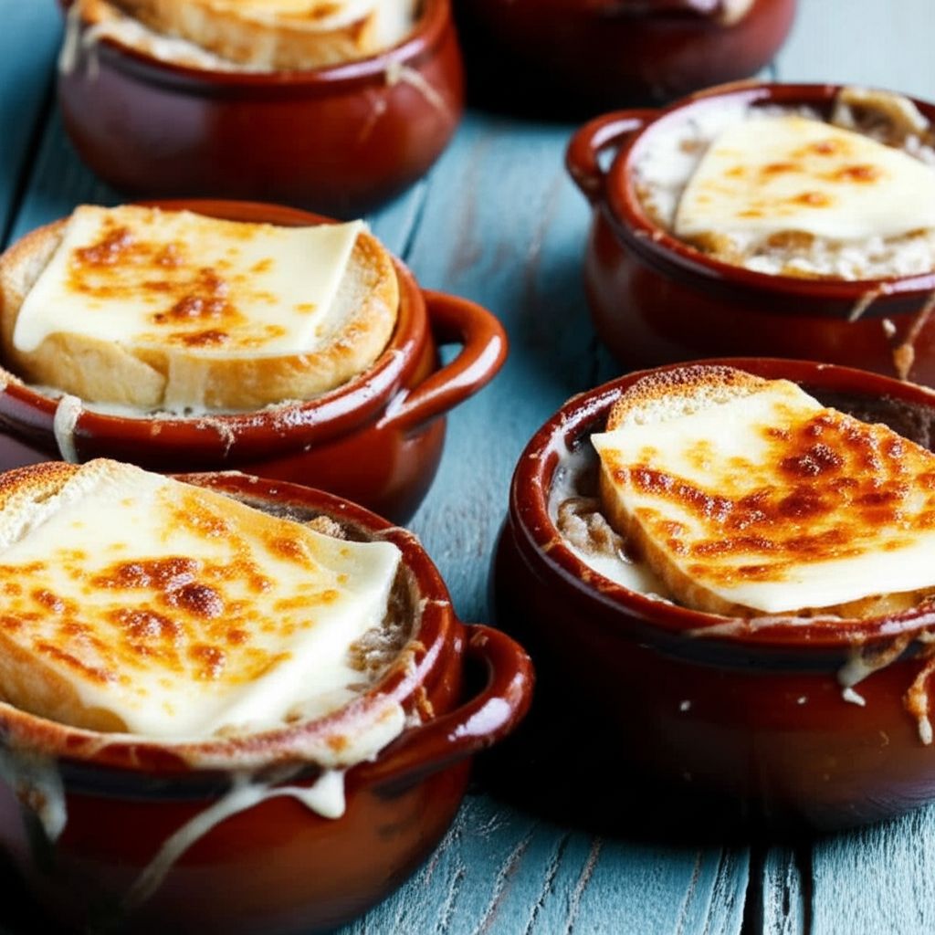 French Onion Soup with Port Wine