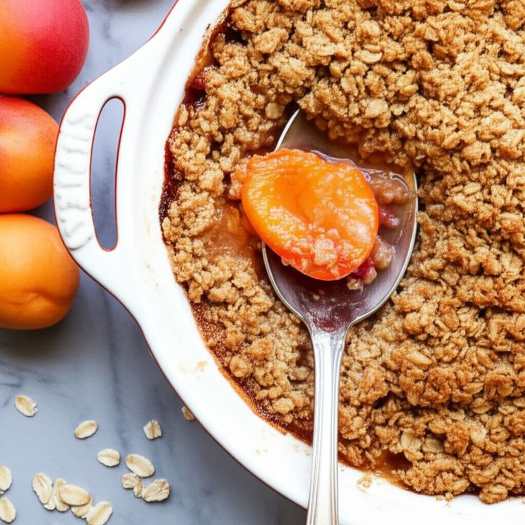 Fresh Apricot Crisp