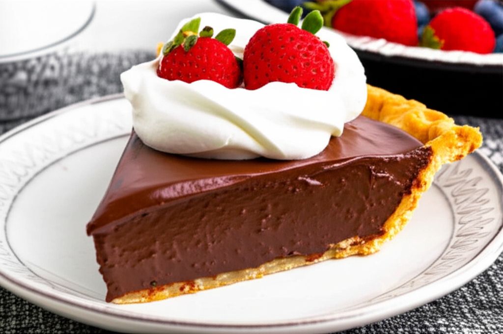 Fudgy Chocolate Cream Pie