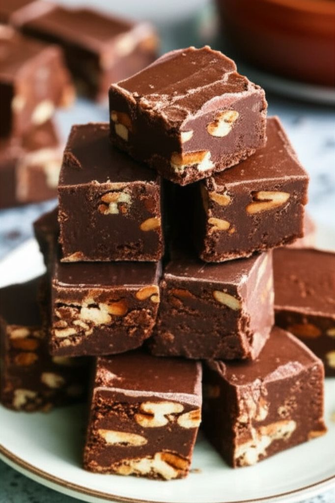 German Chocolate Fudge