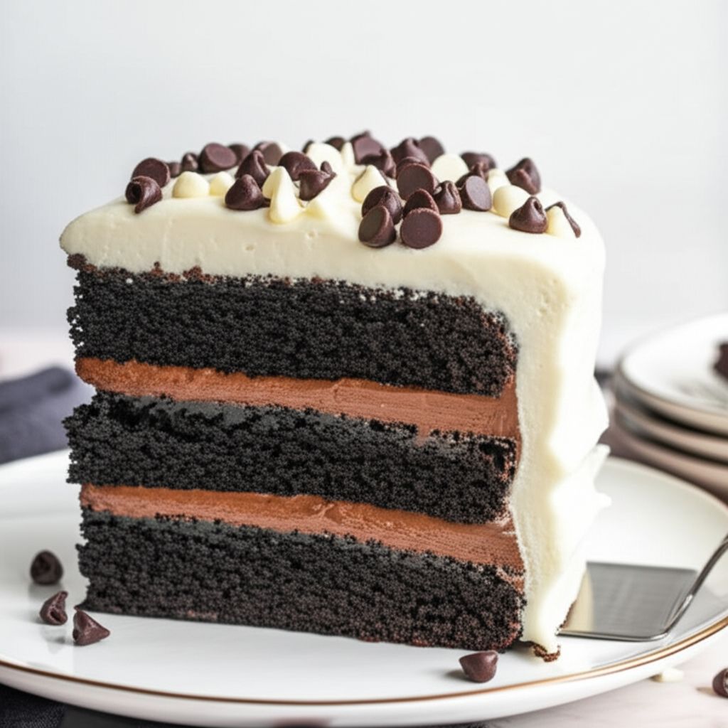 Ghirardelli Ombre Brownie Cake