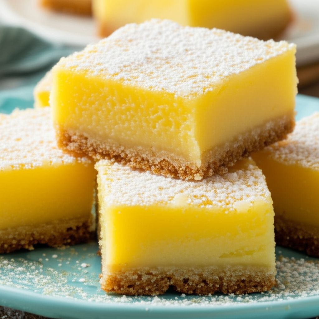 Graham Moist Lemon Bars