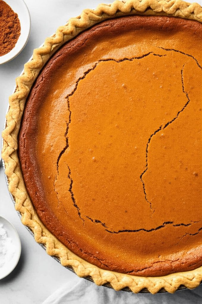 Grandma's Sweet Hubbard Squash Custard Pie