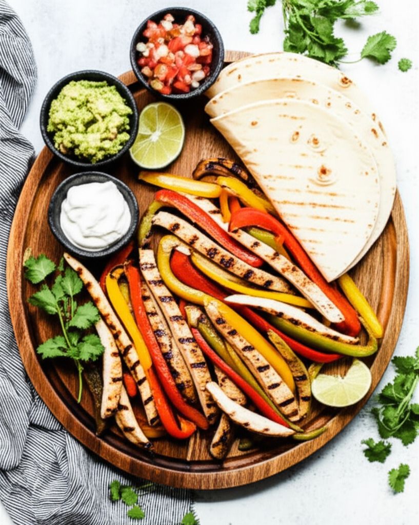 Grilled Chicken Fajitas