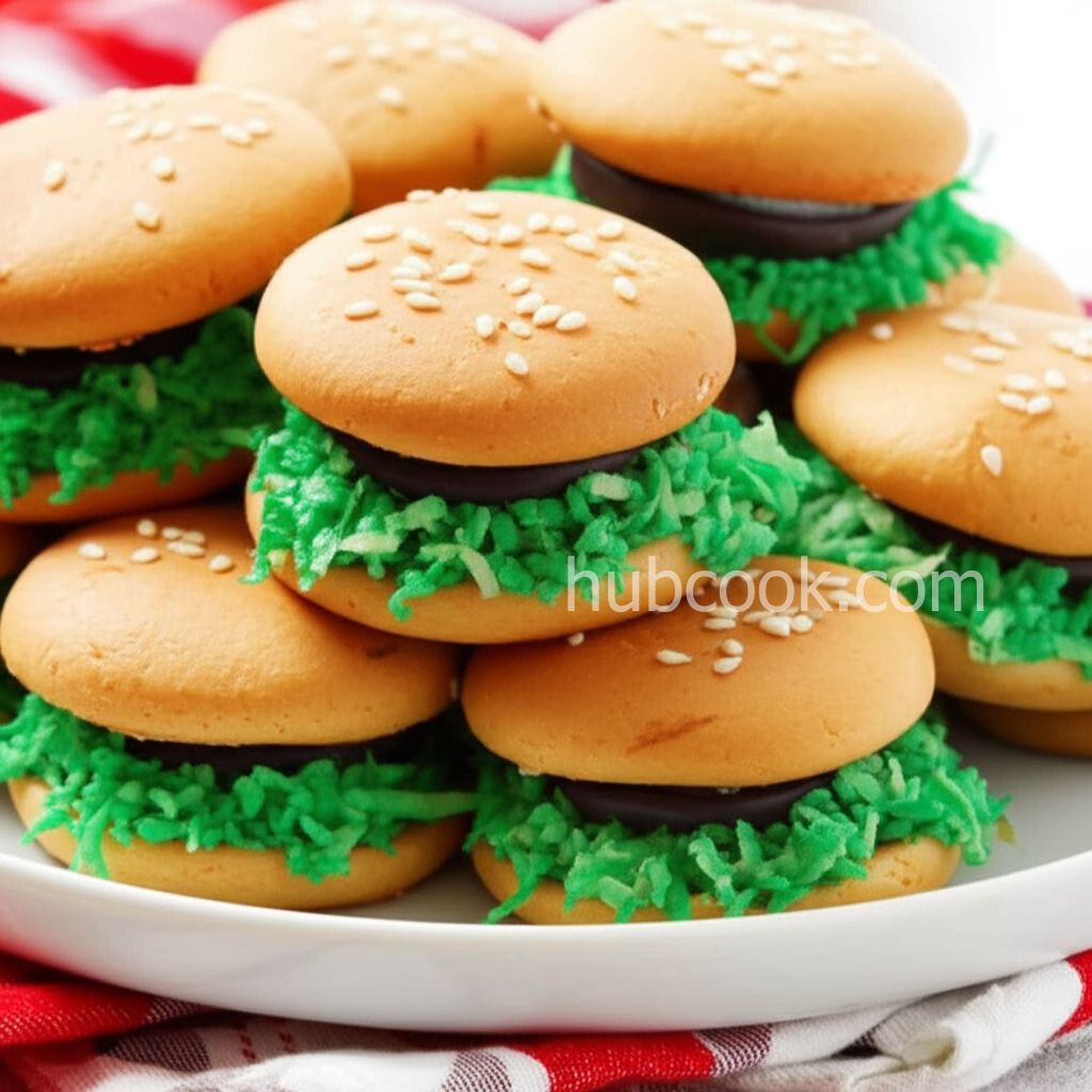 Hamburger Cookies