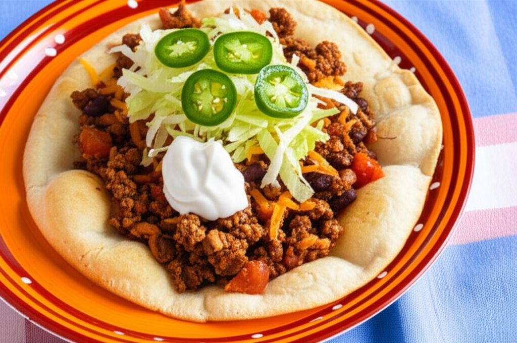 Indian Tacos with Yeast Fry Bread