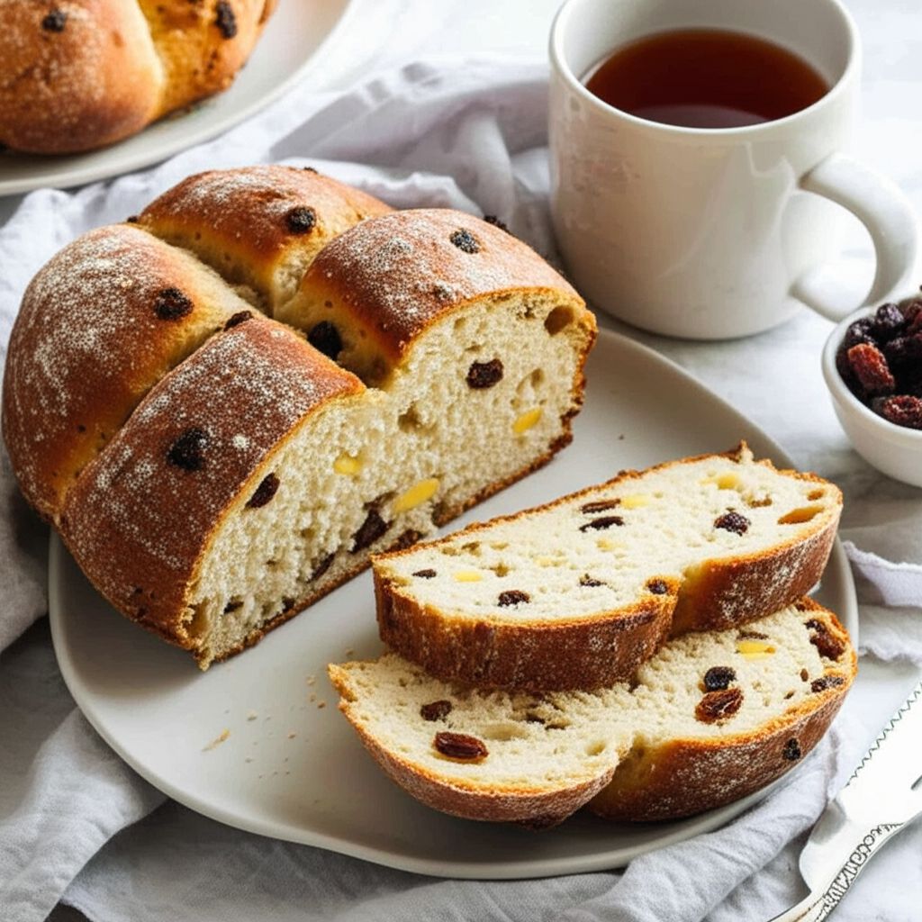 Irish Soda Bread with Raisins