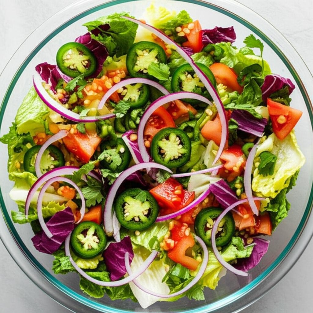 James' Fire Salad