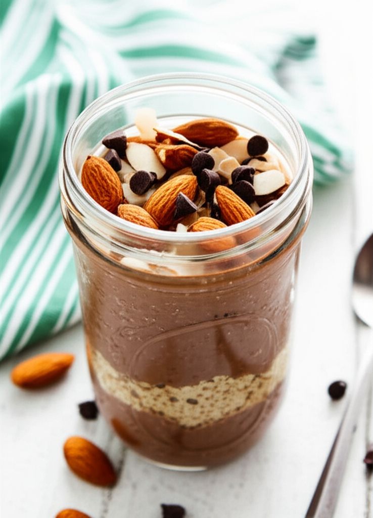Joyful Chocolate Overnight Oats