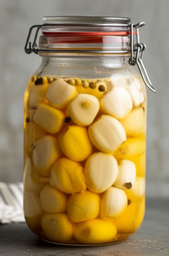 Laura's Pickled Garlic