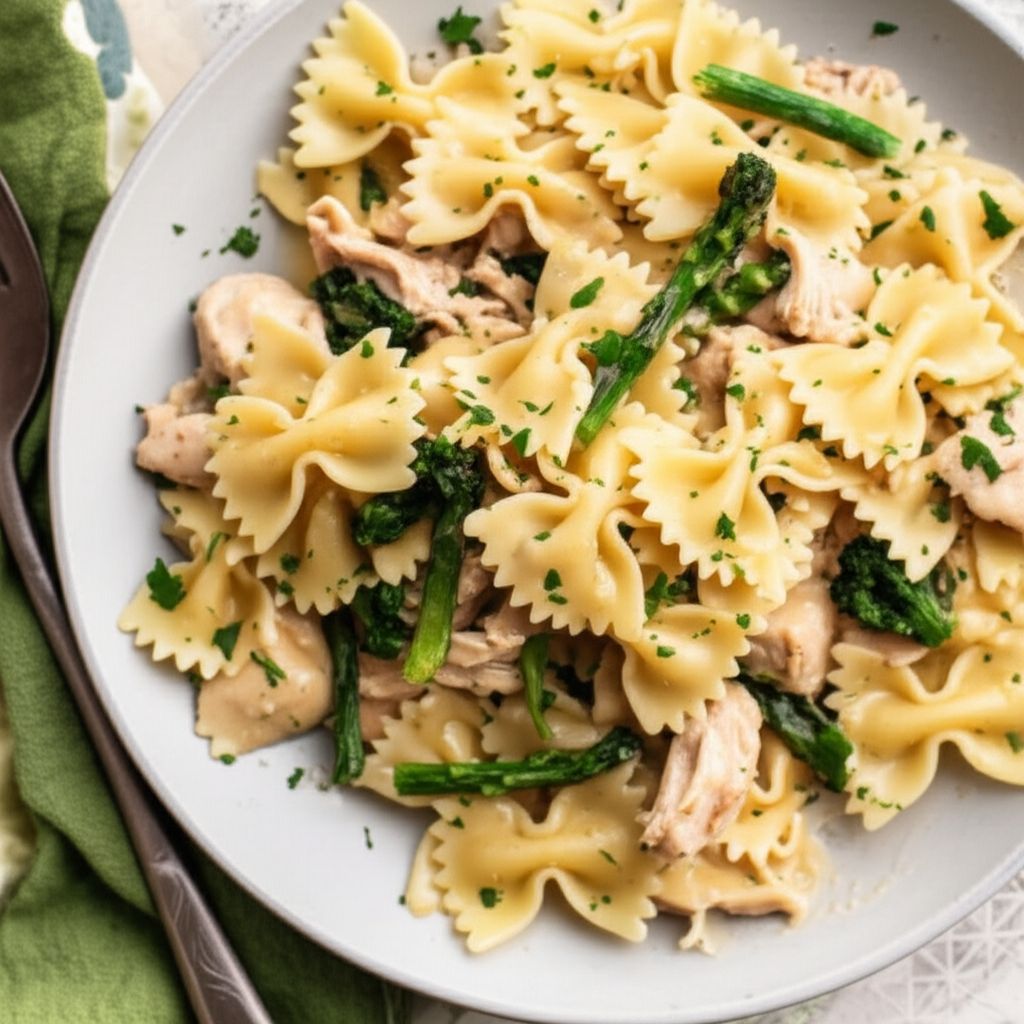 Lemon Pasta with Chicken