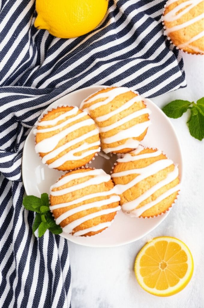 Lemon Yogurt Muffins