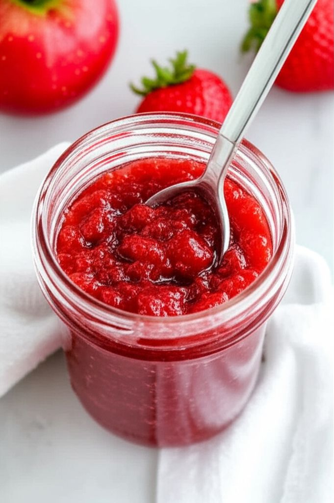 Low-Sugar Strawberry Jam