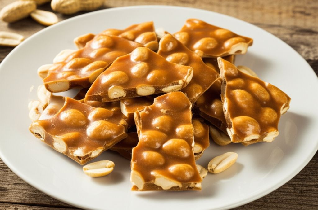 Microwave Peanut Brittle