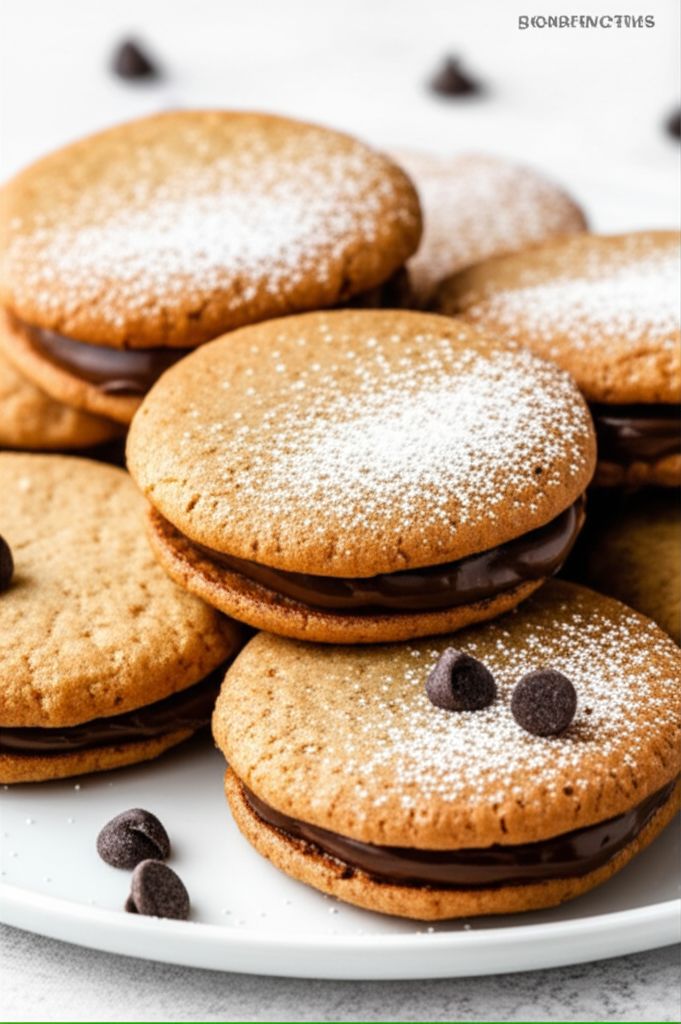 Milk Chocolate Florentine Cookies