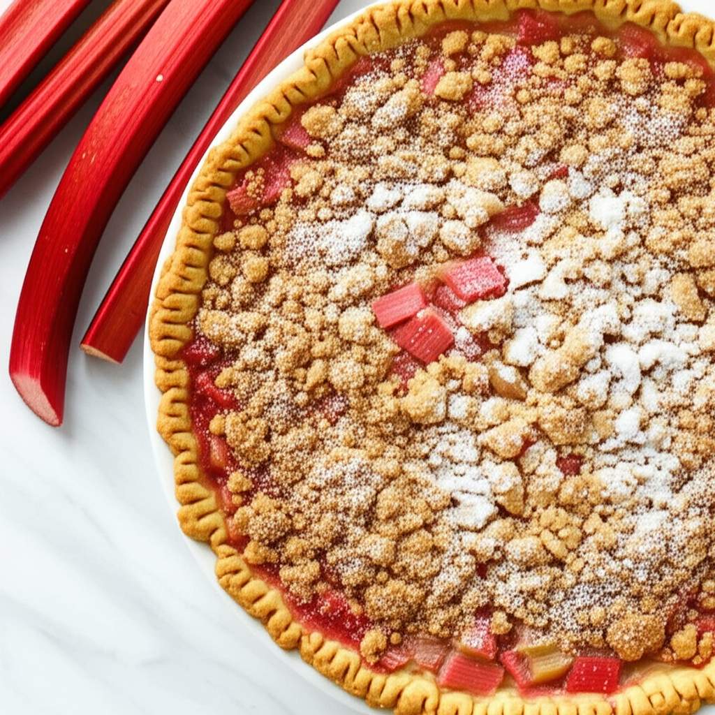 Old-Fashioned Rhubarb Pie