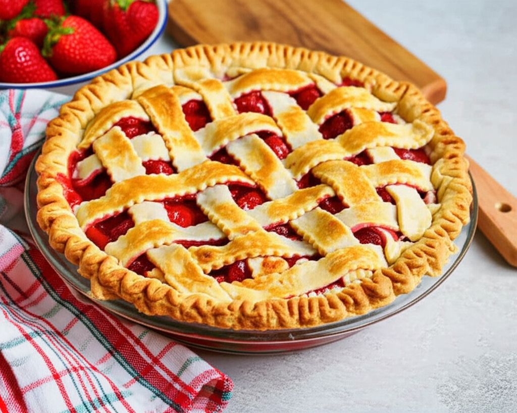 Old-Fashioned Strawberry Pie