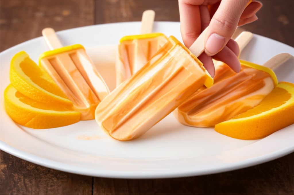 Orange Cream Pops