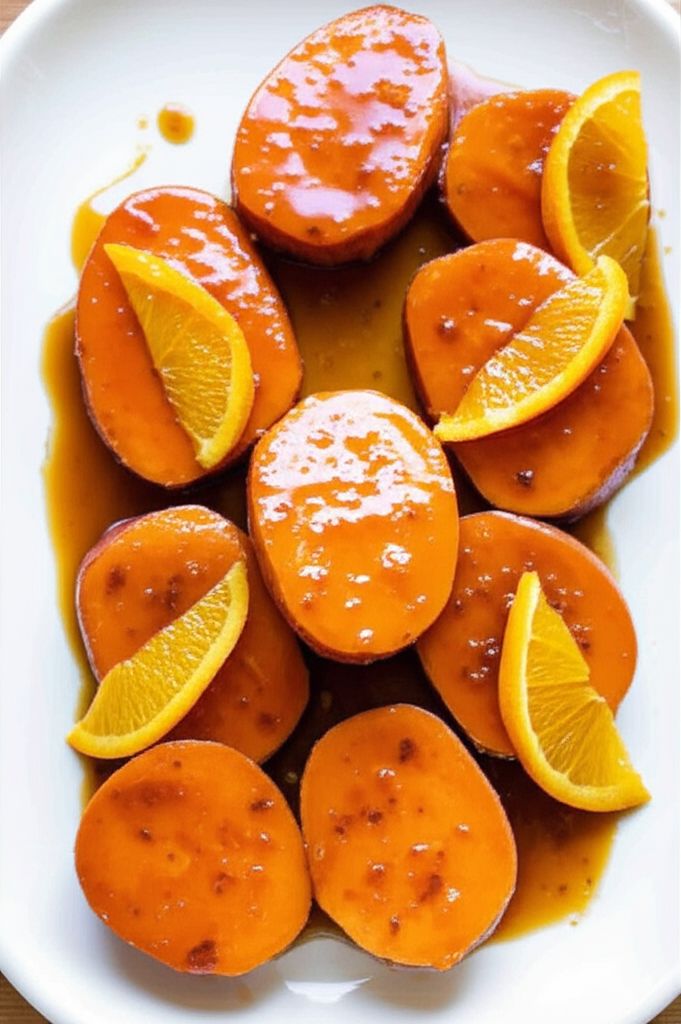 Orange Glazed Sweet Potatoes