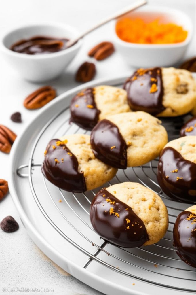 Orange Pecan Cookies