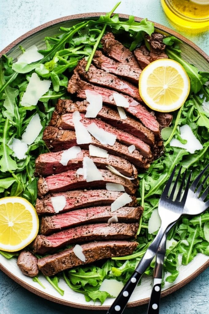 Oven-Baked Beef Tagliata
