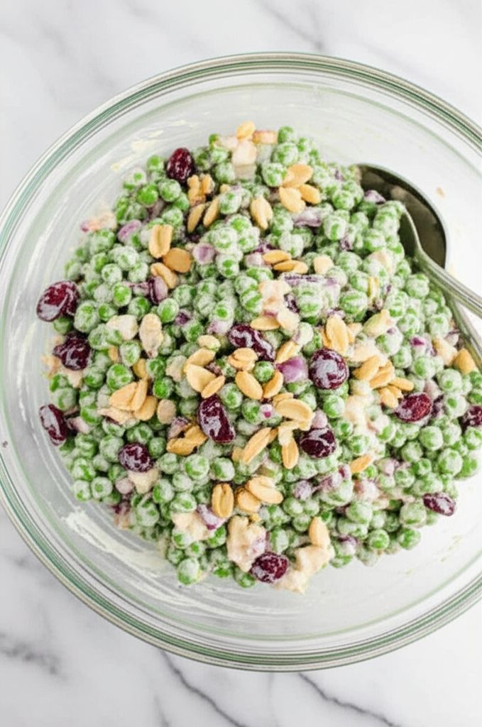 Peanutty Pea Salad