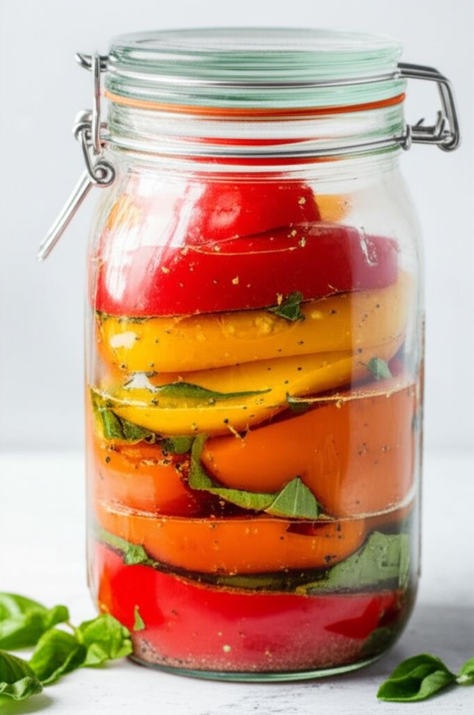 Roasted Peppers in Oil (Peperoni Arrostiti Sotto Olio)