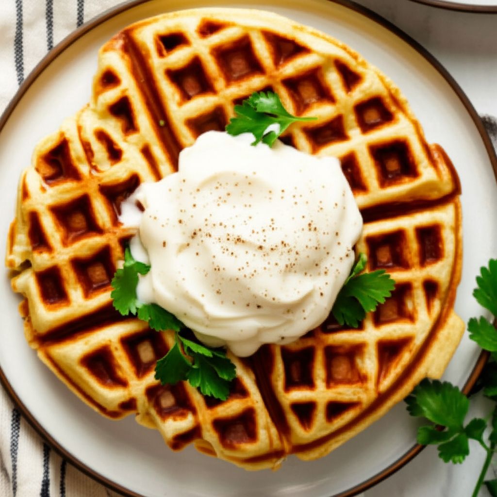 Savory Herb Waffles