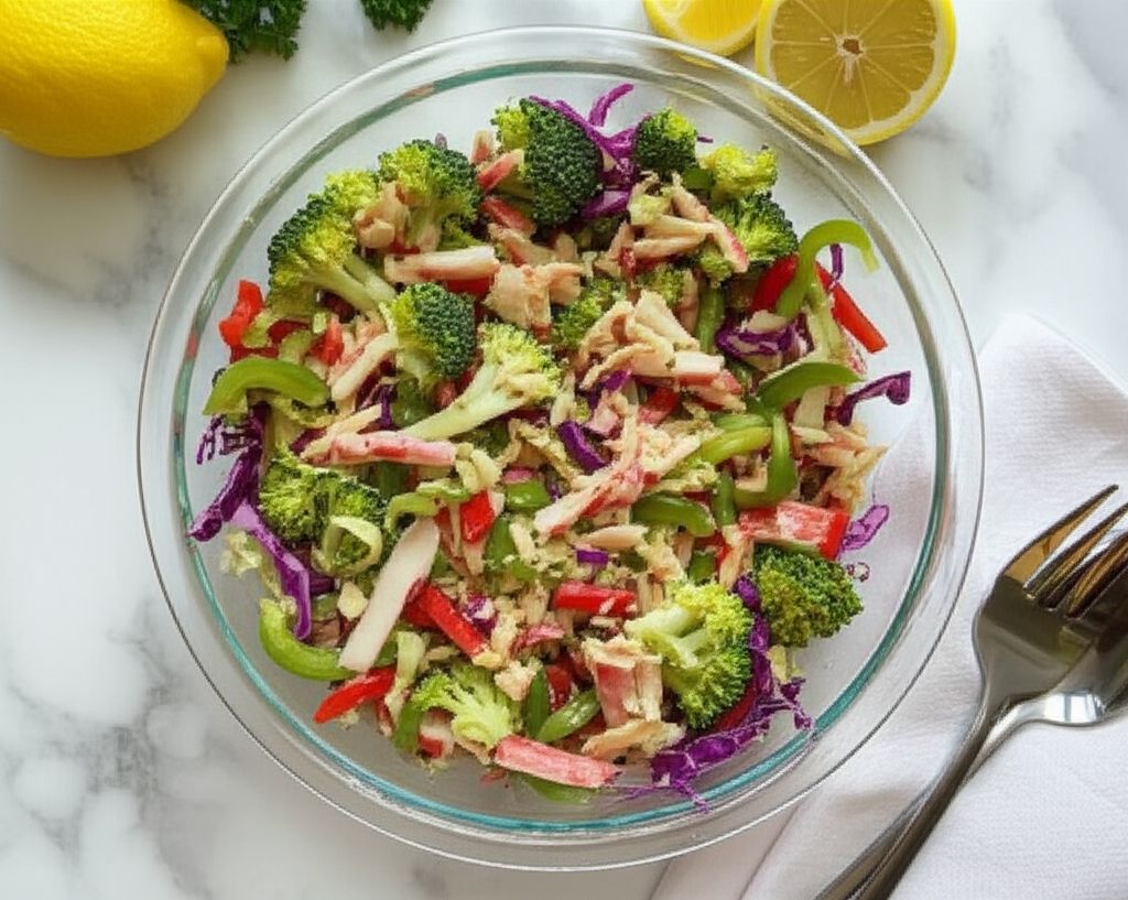 Seafood And Cabbage Salad